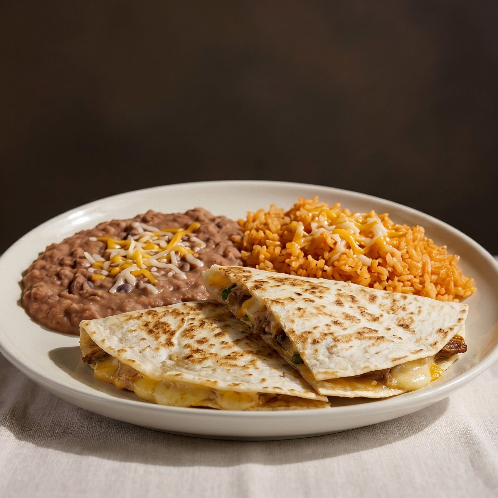Senior's Chicken Quesadilla.