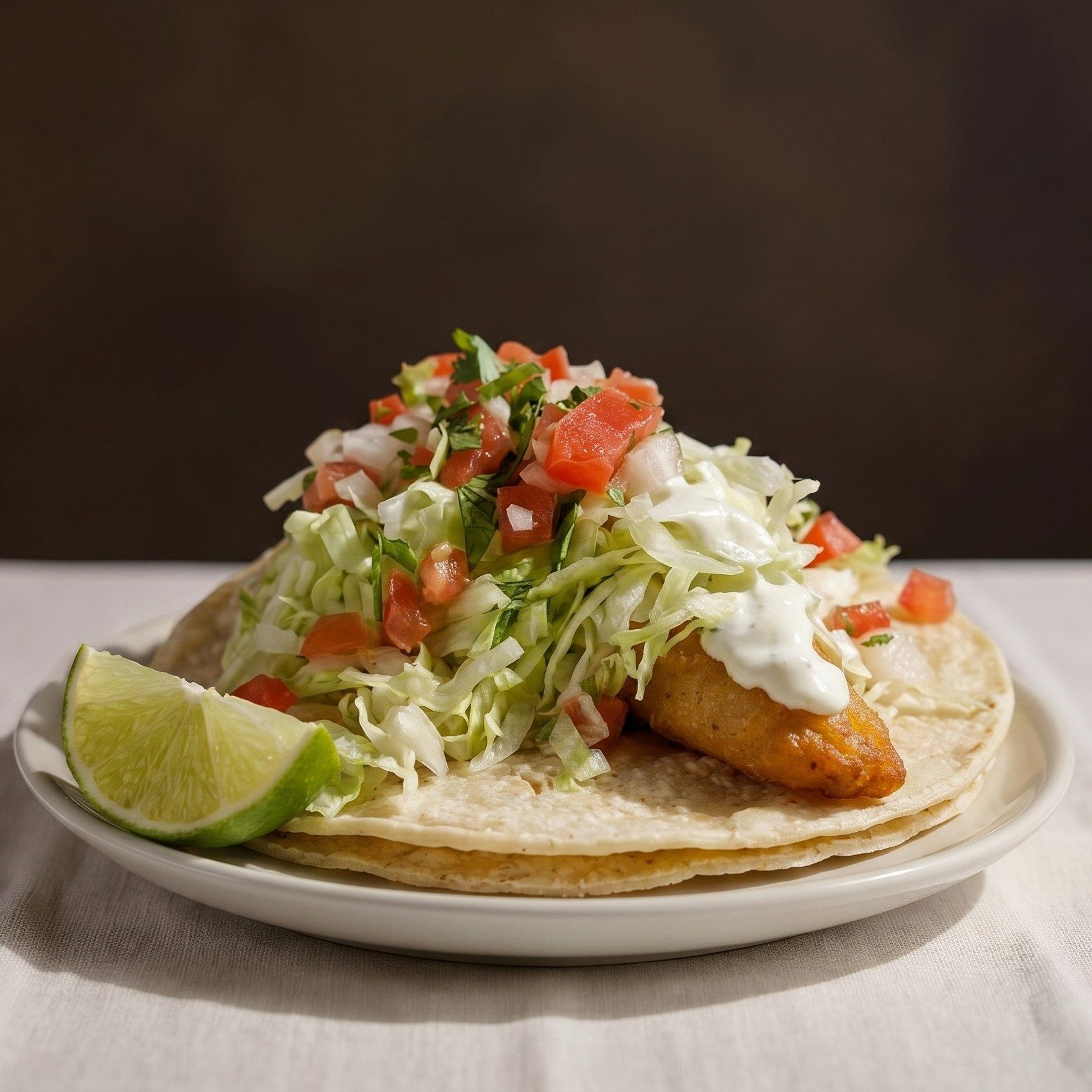 Soft Fish Taco.