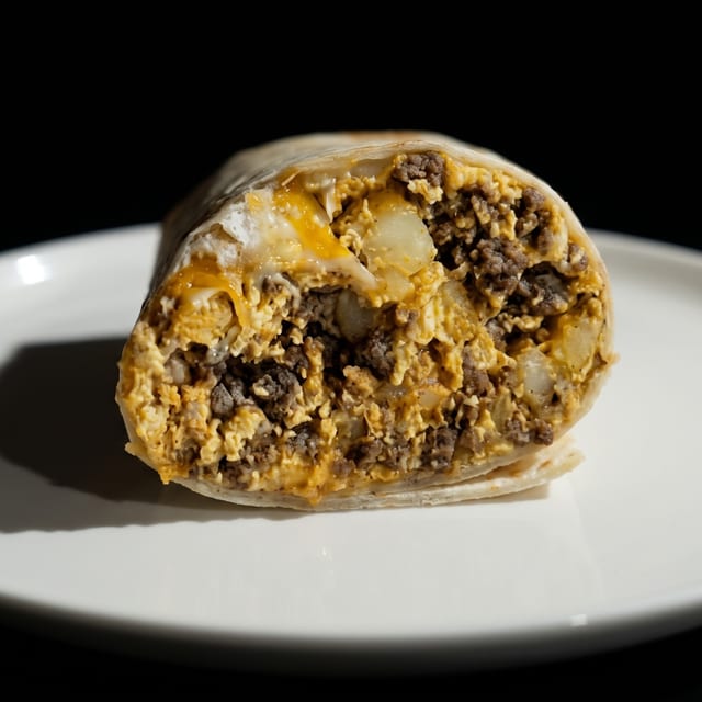 Chorizo Burrito.