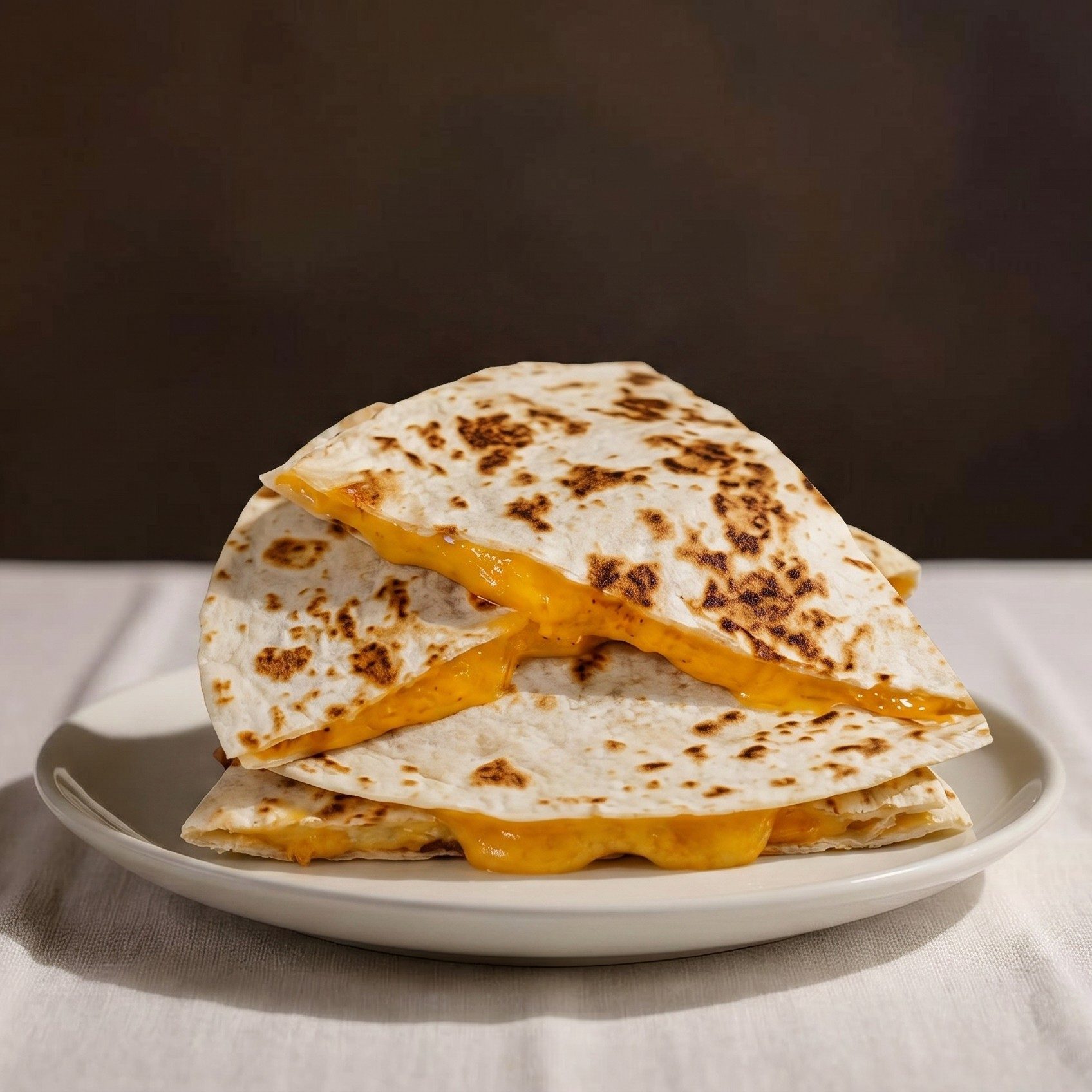 Cheese Quesadilla.