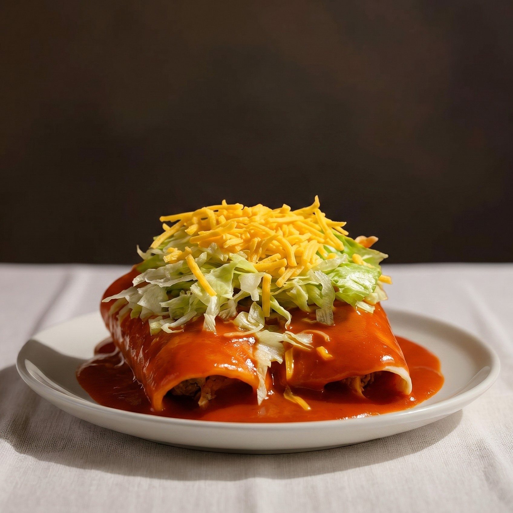 Beef Enchiladas.